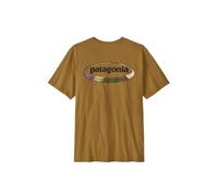 Camiseta Patagonia M's '95 Oval Logo T-Shirt (Bobcat Brown: Sunshine) Hombre