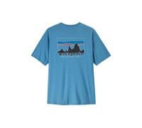 Camiseta Patagonia M's Cap Cool Daily Shirt - '73 Skyline (Shore Blue - Light Shore Blue X-Dye) Hombre