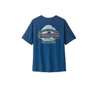 Patagonia Camiseta Capilene Cool Daily Shirt - Great Waves azul XS