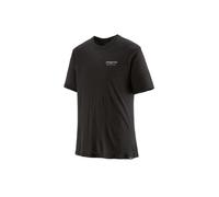 Patagonia - Ropa de senderismo - M's Cap Cool Merino Graphic Shirt Heritage Header Black de Lana - Talla L - Negro Negro L