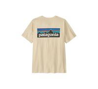 Camiseta Patagonia M'S P-6 Logo Undyed Natural Hombre S