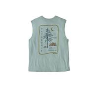 Camiseta Patagonia W's Clean Climb Roots Boxy Organic Tank (Thermal Blue) Mujer