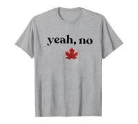 Camiseta patriótica Canadiense para Hombre con Estampa de de Arce Manga Corta gráfica veraniega Bandera Nacional (Grey, XXL)