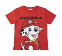 Camiseta Paw Patrol Manga Corta para Niños y Niñas - Camiseta Infantil Marshall Transpirable, Suave y Cómoda, Ropa para Verano, Uso Diario y Excursiones