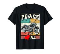 Camiseta Peace to All Ride for Unity & Brotherhood Freedom Camiseta