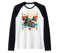 Camiseta Peace to All Ride for Unity & Brotherhood Freedom Camiseta Manga Raglan