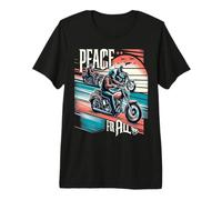 Camiseta Peace to All Ride for Unity & Brotherhood Freedom Camiseta Premium