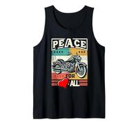 Camiseta Peace to All Ride for Unity & Brotherhood Freedom Camiseta sin Mangas