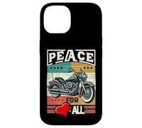 Camiseta Peace to All Ride for Unity & Brotherhood Freedom Carcasa para iPhone 14