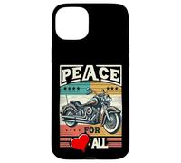Camiseta Peace to All Ride for Unity & Brotherhood Freedom Carcasa para iPhone 15 Plus