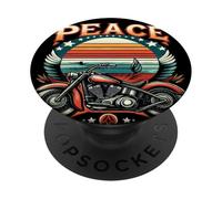 Camiseta Peace to All Ride for Unity & Brotherhood Freedom PopSockets PopGrip Adhesivo