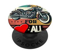 Camiseta Peace to All Ride for Unity & Brotherhood Freedom PopSockets PopGrip Adhesivo