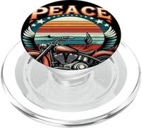 Camiseta Peace to All Ride for Unity & Brotherhood Freedom PopSockets PopGrip para MagSafe