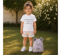 Camiseta personalizada de inicio de guardería 2026 con nombre para niña – Sin personalización / 104