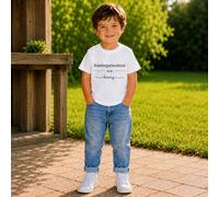 Camiseta personalizada de inicio de guardería 2026 con nombre para niño – Sin personalización / 104