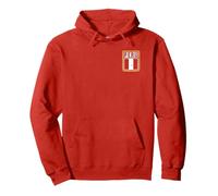 Camiseta Perú Te Amo Peru I Love Peru Hombres Mujeres & Niños Rojo Sudadera con Capucha
