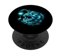 Camiseta pescadora para Hombre y Mujer, Regalo PopSockets PopGrip Adhesivo