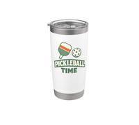 Camiseta Pickleball Retirement Life Just Got Better Vaso térmico de acero inoxidable de doble pared