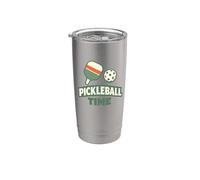 Camiseta Pickleball Retirement Life Just Got Better Vaso térmico de acero inoxidable de doble pared