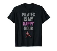 Camiseta Pilates Is My Happy Hour, Lindo refrán de Pilates de Contrología Camiseta