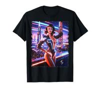 Camiseta Pinup Girl para Hombre - Retrofuturismo Pin up Girl #2 Camiseta