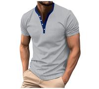 Camiseta Piqué Icónica De Manga Corta para Hombre Camiseta Top De Algodón Verano para Hombre Ocio Informal Uso Diario Natural Relación Calidad Precio Óptima Manga Corta Todo El Año