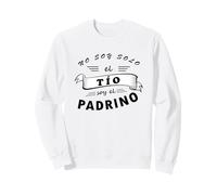 Camiseta Playera de Hombre No Soy Solo el Tío Tío Tambien el Padrino Sudadera