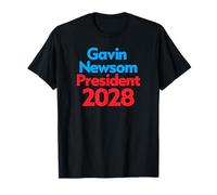 Camiseta política Gavin Newsom President 2028 Camiseta