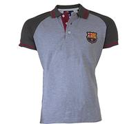 Camiseta polo del Barça - Colección oficial del FC Barcelona, para hombre, talla de adulto, Hombre, gris, extra-large