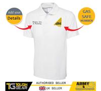 Camisa Polo Personalizada Bordada NAPIT Con Nombre/Text De La Empresa Eléctrica