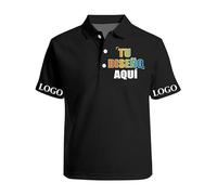 Camiseta Polo Personalizado Polos Manga Corta Hombre Mujer Personalizada Imprime Cualquier Foto de diseño/Texto/Logo Camisas de Golf Camisa Verano con compañía Logotipo Regalos