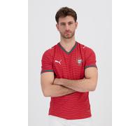 Puma - Camiseta oficial Authentic Portugal Primera Equipación Mundial 2026, Unisex, Red, XL