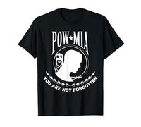 Camiseta POW MIA Flag You Are Not Forgotten USA Camiseta