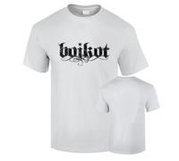 Camiseta Premium Boikot Grupo Rock Punk Ska Musica 190grs Blanca o Negra 100% Algodon Unisex (FR/ES, Letras, L, Regular, Regular, Blanco)