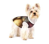 Camiseta prémium para perros de las ciudades persas antiguas, ropa suave 100% algodón para perros, perfecta para perros pequeños a medianos, camisas elegantes y cómodas para perros, talla S