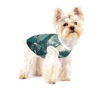 Camiseta prémium para perros Two Swans Swimming on the Lake1 - Ropa suave 100% algodón para perros, perfecta para perros pequeños a medianos, camisas elegantes y cómodas para perros, talla L