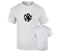 Camiseta Premium Richie Hawtin Plastikman Techno Minimal 190grs Blanca o Negra 100% Algodon Unisex (FR/ES, Letras, L, Regular, Regular, Blanco)