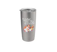 Camiseta Premium Set the World on Fire St. Catherine of Siena Vaso térmico de acero inoxidable de doble pared