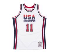 Camiseta primera equipación auténtica del equipo USA Karl Malone 1992 L