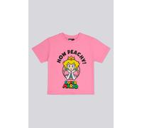 Camiseta Princesa - Fucsia - Niña Super Mario talla 2