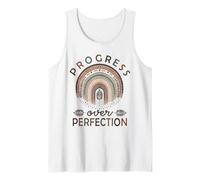 Camiseta Progress Over Perfection Ed Special Ed Teacher Team SPED Camiseta sin Mangas