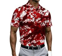 Camiseta Protección Solar Hombre Camiseta Padre Cuello 4XL Pack Hawaiana Caballero Mejores Navidad Claro Apretadas Pescador Retro Festivaleras a Sencillas Crochet Amigos Cortos