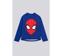 Camiseta Protector Solar Spiderman - Azul - Camiseta Niño Marvel talla 4