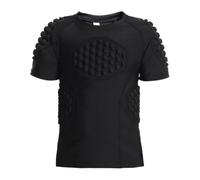 Camiseta protectora de costillas de fútbol americano - Camiseta acolchada de béisbol para jóvenes, camiseta de protección de pecho de béisbol | Camisa acolchada de protección contra el esternón con