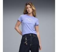 Camiseta PUMA Class Graphic para mujer, Ropa, Morado, M
