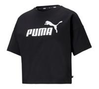 Camiseta PUMA ESS CROPPED LOGO TEE 586866 01 Negro - Talla: M