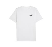 Camiseta Puma Essentials con logotipo pequeño blanca - Talla: M