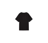 Top puma essentials tape relaxed , black, mujer L
