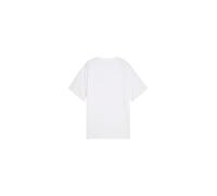 Camiseta puma essentials tape relaxed mujer blanco M