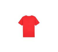 Camiseta puma graphics no.1 logo t hombre rojo fire L
